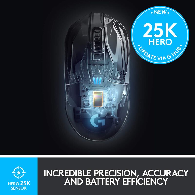 Rat&oacute;n Inal&aacute;mbrico Logitech G903 Lightspeed Negr... image number null
