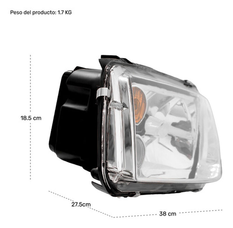 Par Faros Jetta Universal Modelo 2000 2001 2002... image number null
