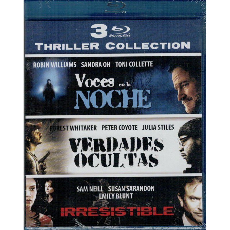 Paquete De 3 Pel&iacute;culas De Suspenso [blu-ray] image number null