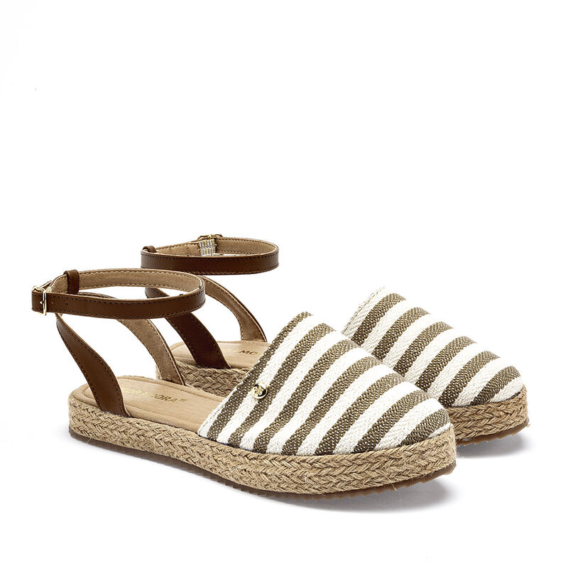 Moramora alpargata plataforma para mujer beige ... image number null