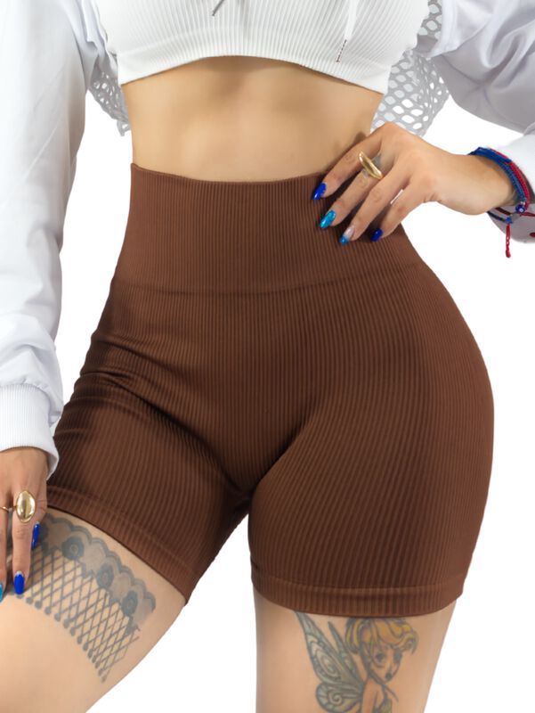 Short Mujer Shores Deportivo Casual SH-045 Caf&eacute;... image number null