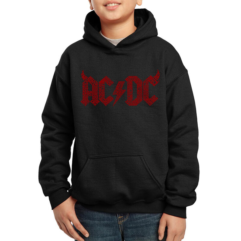 Sudadera Con Capucha Word Art Para Ni&ntilde;o - AC/DC... image number null