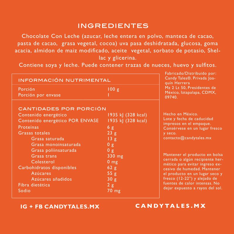 Candy Tales Pack Rainbow/Pasitas/Almendra con 1... image number null