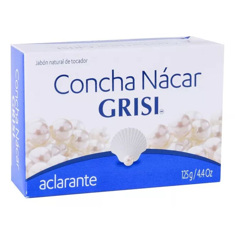 Jab&oacute;n En Barra Grisi Concha N&aacute;car 125g image number null