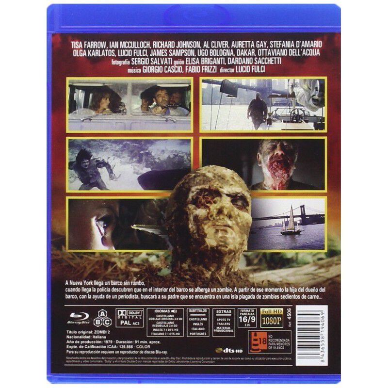Nueva York Bajo El Terror De Los Zombies [blu-r... image number null