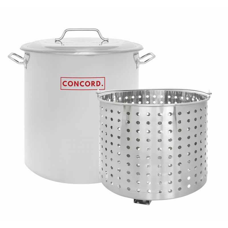 Olla Concord 80 Cuartos Acero Inoxidable con Ce... image number null