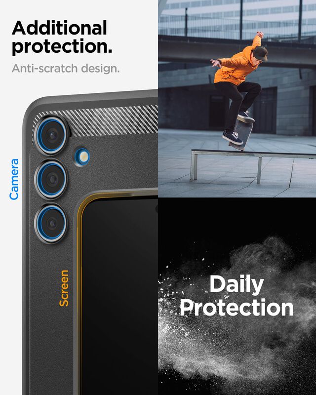 Funda Spigen Rugged Armor Para El Galaxy S24 Fe... image number null