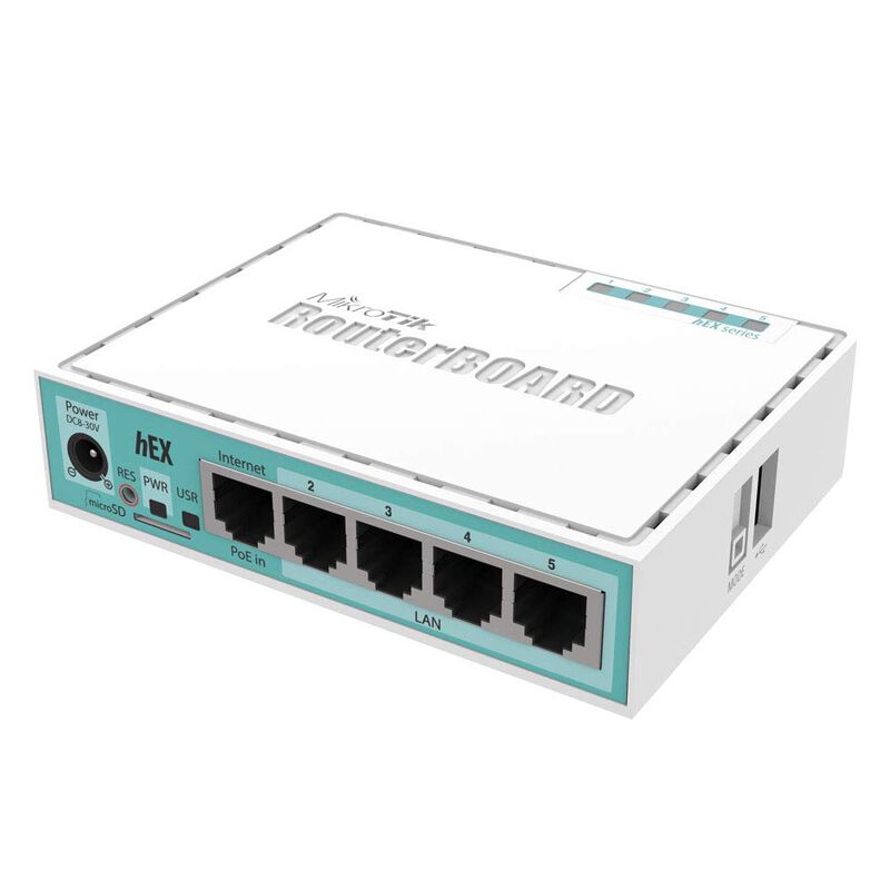 Router Mikrotik Hex Rb750gr3 Ethernet Gigabit D... image number null