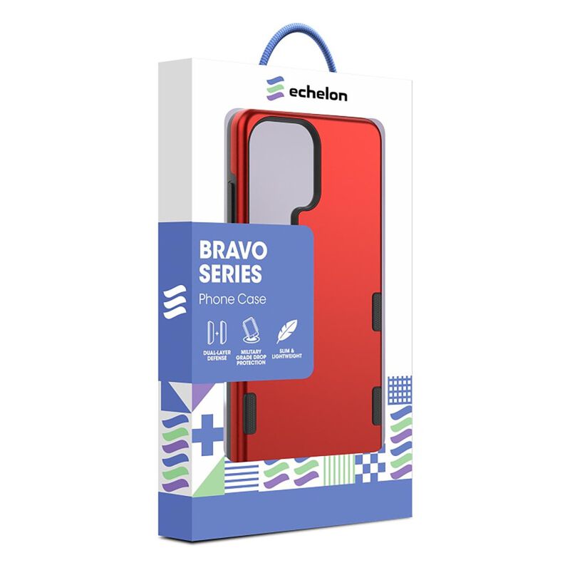 Funda ECHELON Bravo para Samsung S26 ULTRA Roja image number null