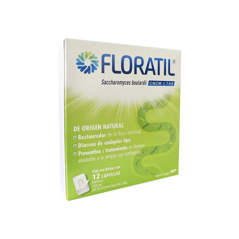 Floratil 250 Mg 12 C&aacute;psula(s) image number null