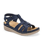 Flexmas sandalia piso para mujer marino cod 140426-E