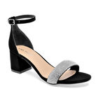 Lady Paulina Zapatillas de fiesta para mujer negro plata