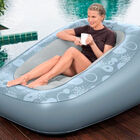 Sillón Inflable Individual 1 Modelo Color Plata 1.52m X 1.27m X 76cm Caja (1)