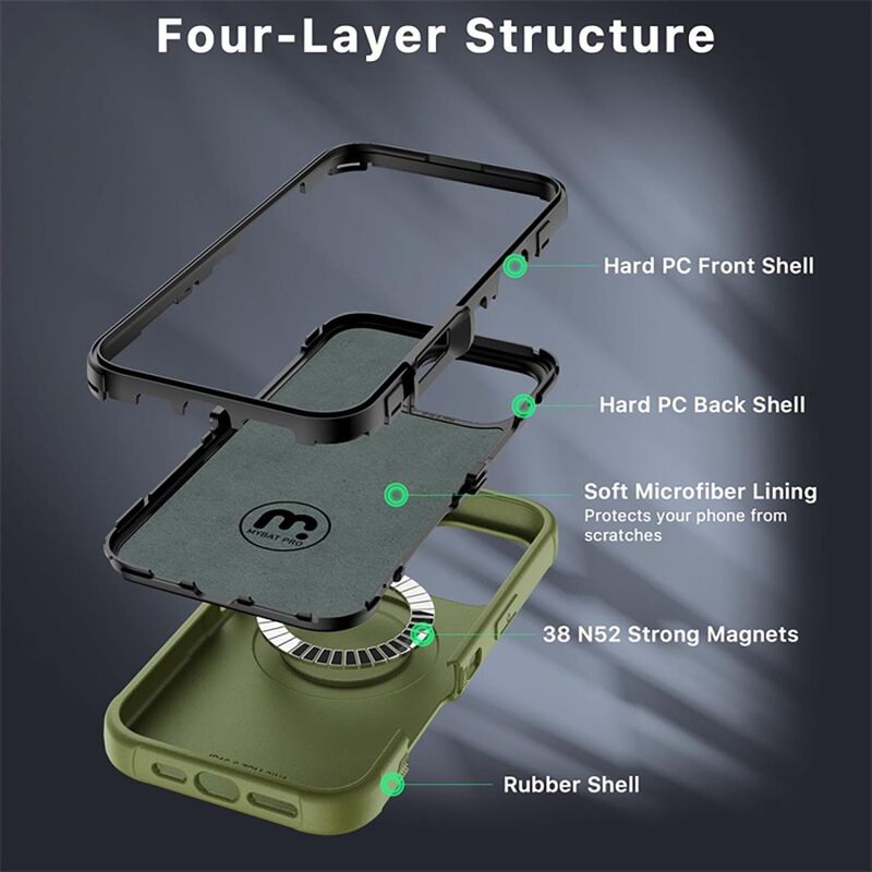 Funda Mybat Maverick Mag Clip Para Iphone 16 Pr... image number null