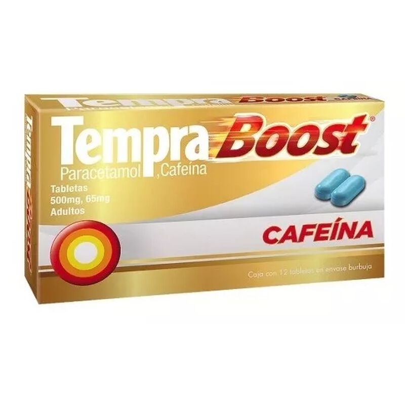 Tempra Boost Caja 12 Tabletas image number null