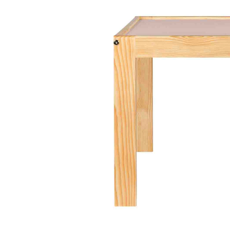 Mesa Infantil de Madera Estilo N&oacute;rdico-Rosa image number null