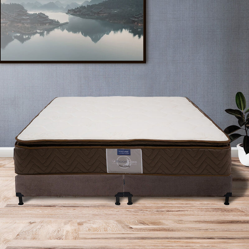 Colchón King Size Restonic Nautilus + Box Dicas... image number null