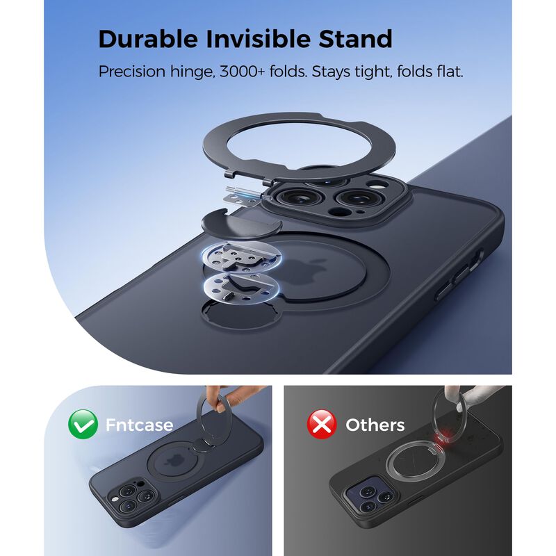 Funda Magn&eacute;tica FNTCASE para iPhone 15 Pro Mags... image number null