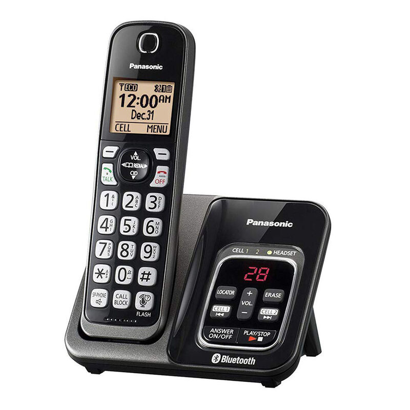 Tel&eacute;fono Inal&aacute;mbrico Panasonic Tres Ext Kx-tg83... image number null
