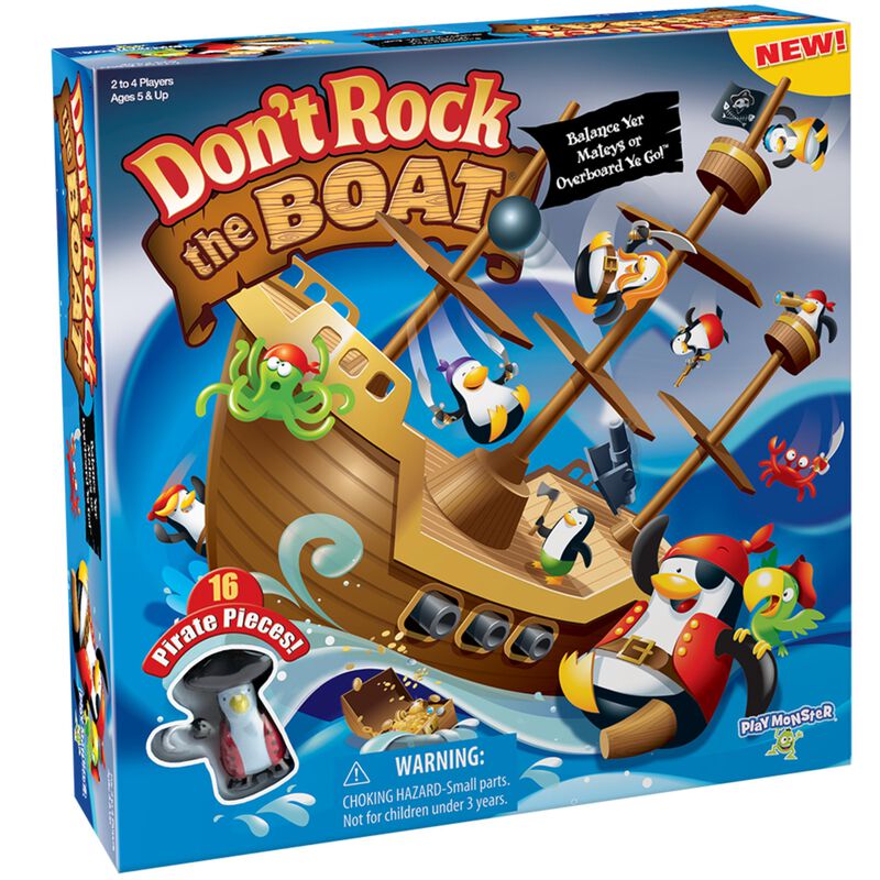 Juego De Mesa Playmonster Don't Rock The Boat P... image number null