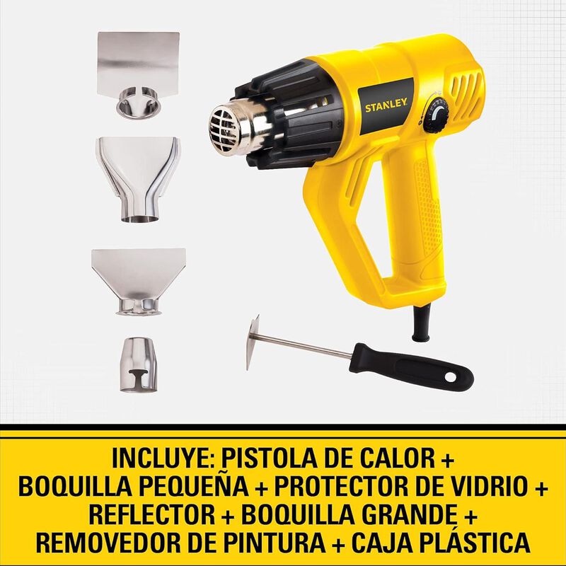 Pistola De Calor Stanley 1800w Profesional Con ... image number null