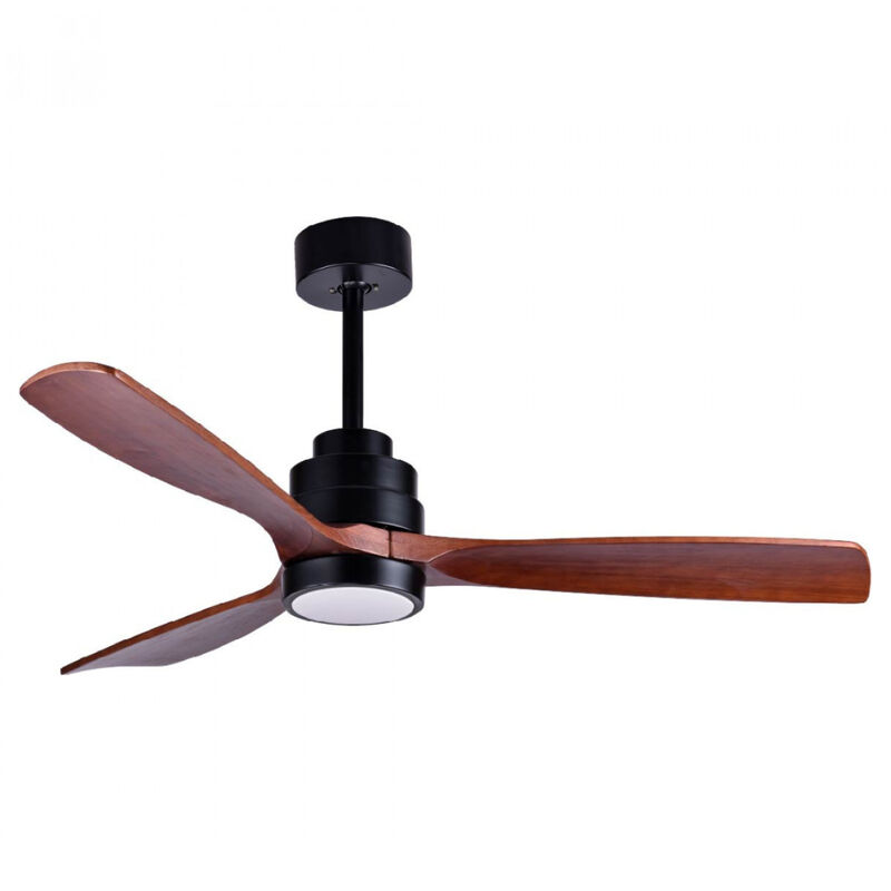 Ventilador Viena 52 Negro/Caf&eacute; image number null