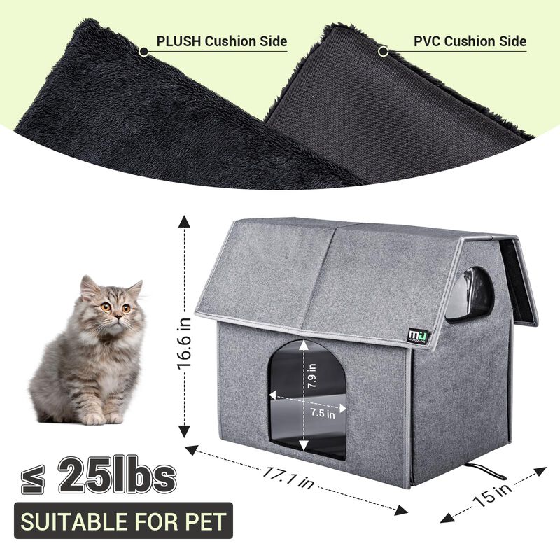 Cat House Miu Color Exterior/interior Resistent... image number null