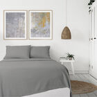 Juego de S&aacute;banas Individual Sumie Gris