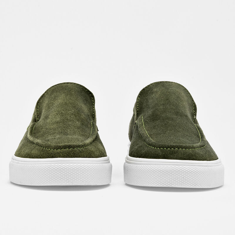 Elegancy zapato casual piel para hombre olivo c... image number null