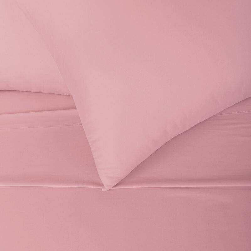 Juego de S&aacute;banas Matrimonial Sumie Petal Rosa image number null