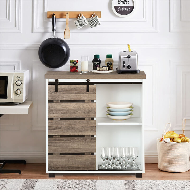 Gabinete Auxiliar Para Cocina Con Puerta Corred... image number null