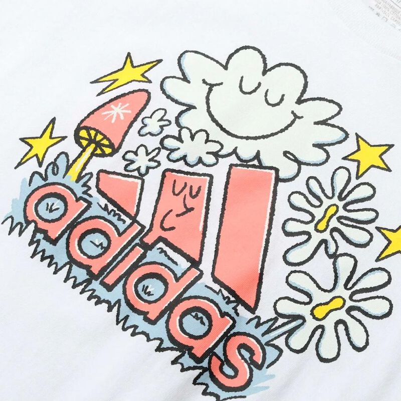Playera Adidas Doodle Fill Para Mujer image number null
