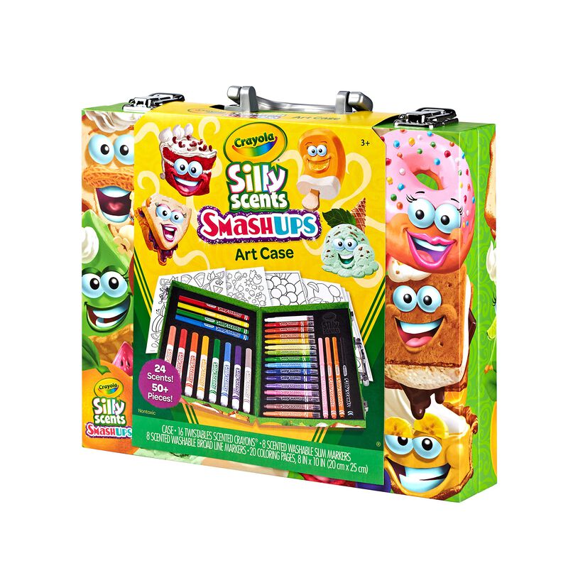 Set Para Colorear Crayola Silly Scents, Miniest... image number null