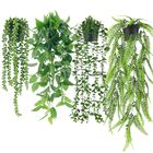 Plantas Colgantes Artificiales Der Rose, 4 Unidades, Hiedra, Vid, Eucalipto