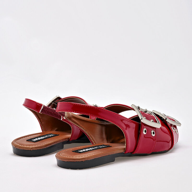 Moramora Zapatos para mujer rojo image number null