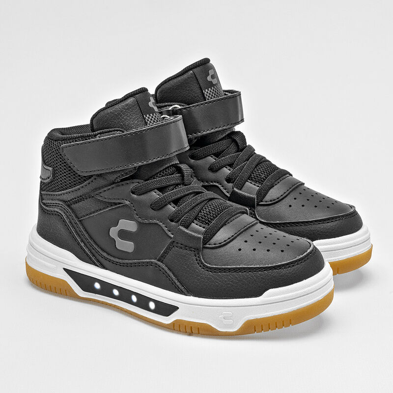 Charly Tenis urbano para ni&ntilde;o negro, agujeta el... image number null