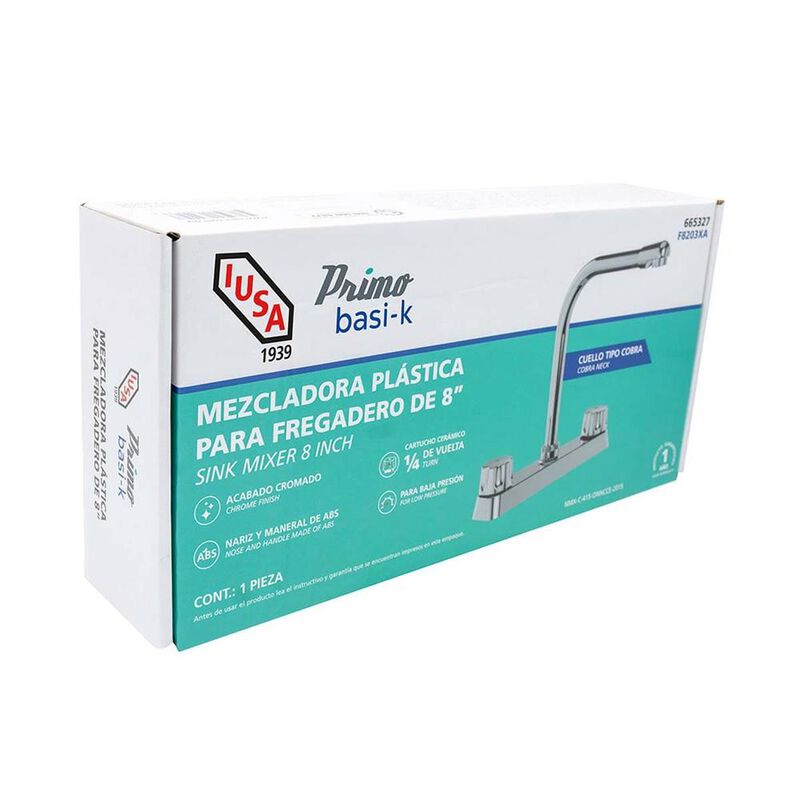 Mezcladora ABS para Cocina, Cuello Cobra, Maner... image number null