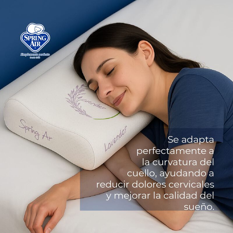 Spring Air Almohada Cervi-Relax Memory Foam Inf... image number null