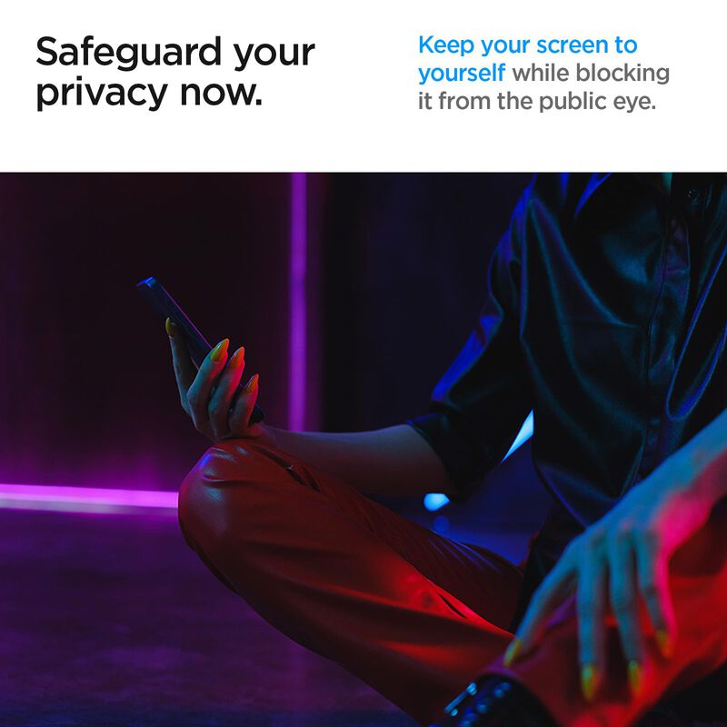 Protector De Pantalla Spigen Glastr Ez Fit Priv... image number null