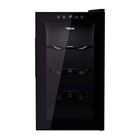 Teka Enfriador de Vinos Sommelier RVC-10008  3 Estantes 8 Botellas Negro