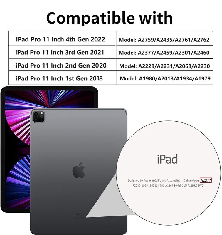 Funda Procase Para Ipad Pro 11 4.&ordf; Generaci&oacute;n C... image number null