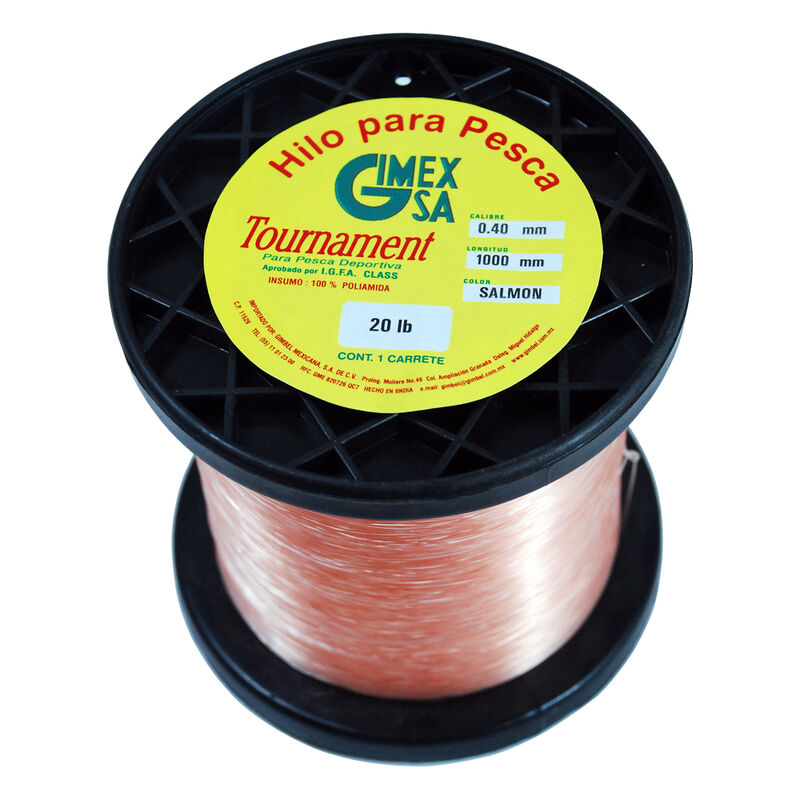 Hilo De Pesca 0.52mm 1000m Poliamida Salmon Res... image number null