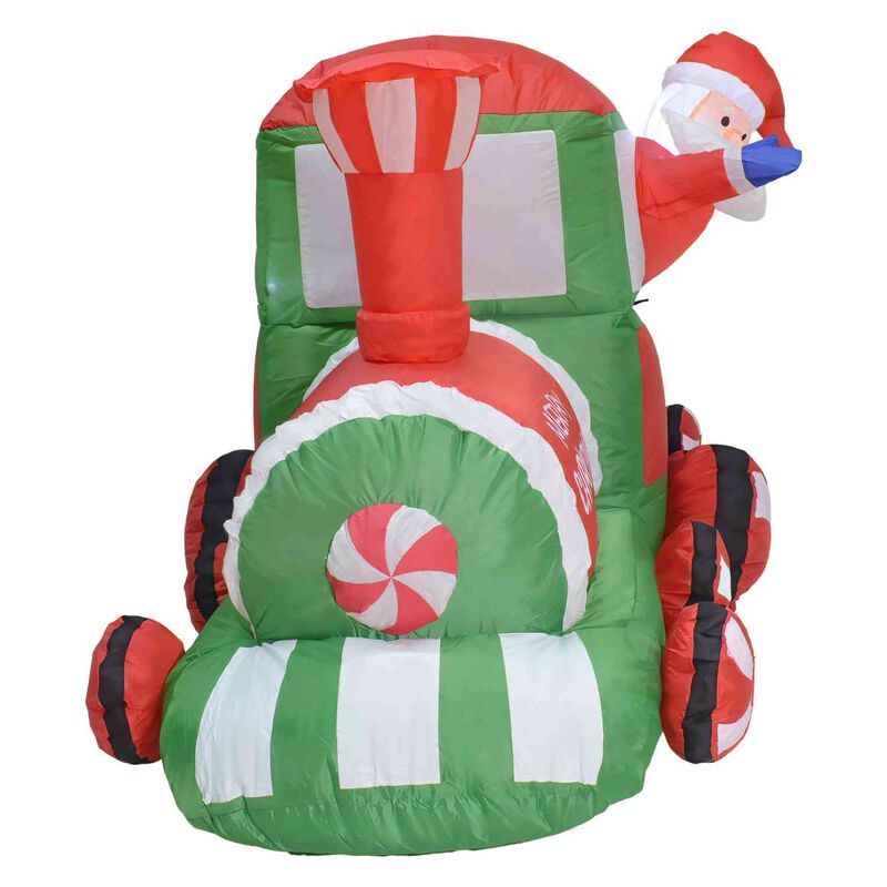 Inflable Navidad Tren Navide&ntilde;o 2.2m Decoracion ... image number null