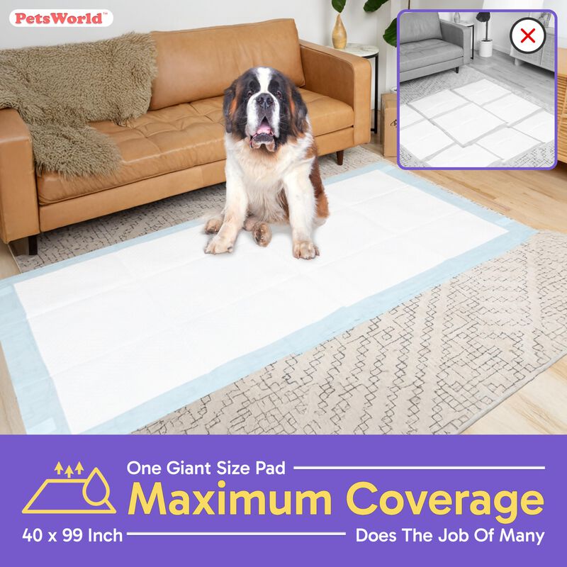 Petsworld Tapetes Absorbentes Gigantes Para Per... image number null