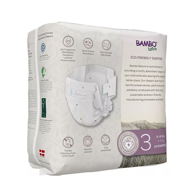 Pañales Bambo Nature Dream 29pz Talla 3 image number null