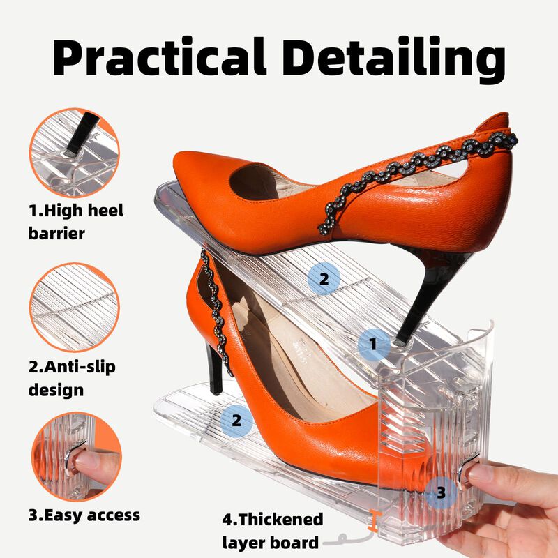 Organizador De Ranuras Para Zapatos Yashong 20 ... image number null