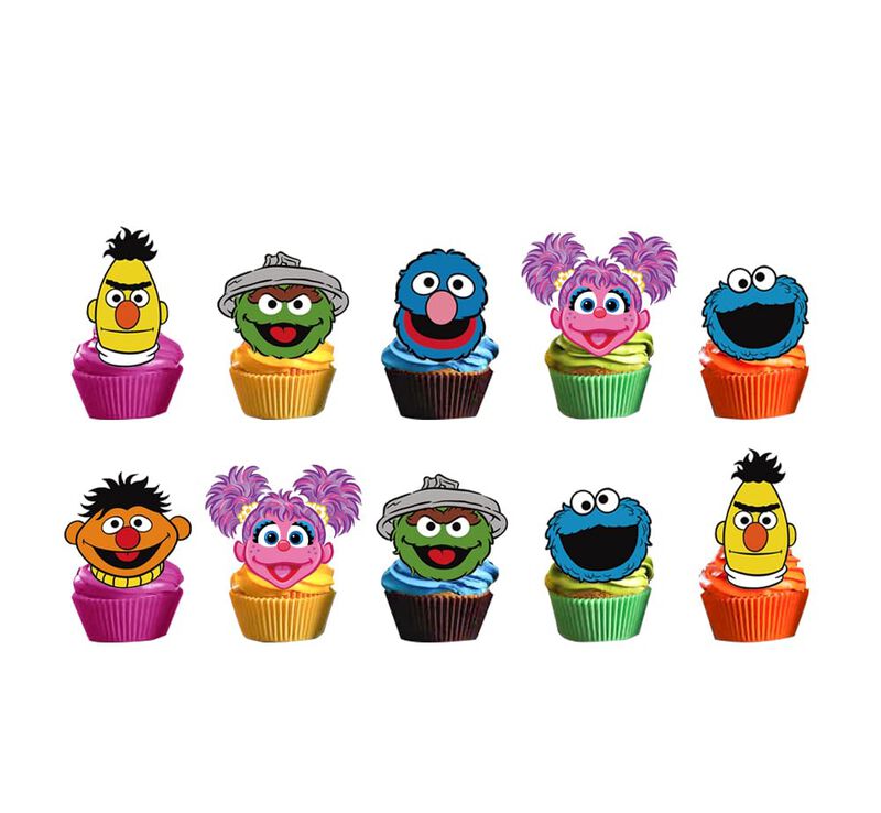Figuritas Para Pastel Losede 24 Piezas De Dibuj... image number null