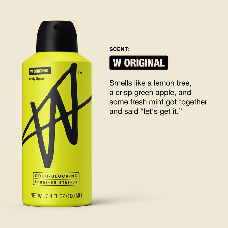 Body Spray W Original 3 X 100 Ml Bloqueador De ... image number null