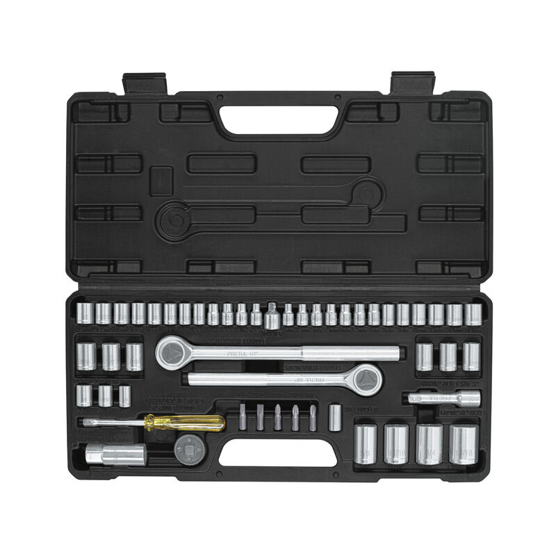 Juego 51 Herramientas 1/4' 3/8' y 1/2' P/Mec&aacute;ni... image number null