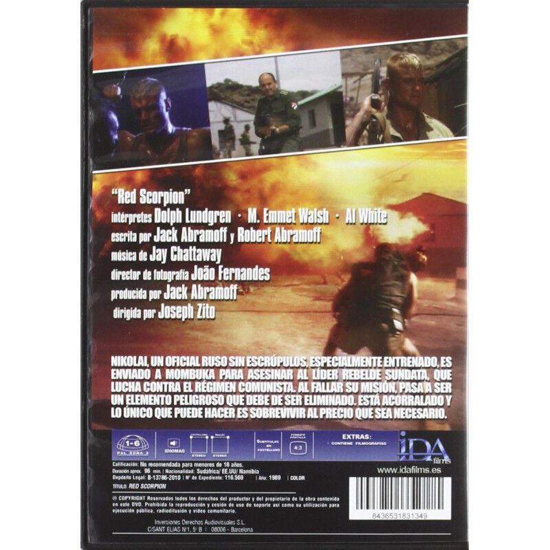 Red Scorpion [dvd] image number null